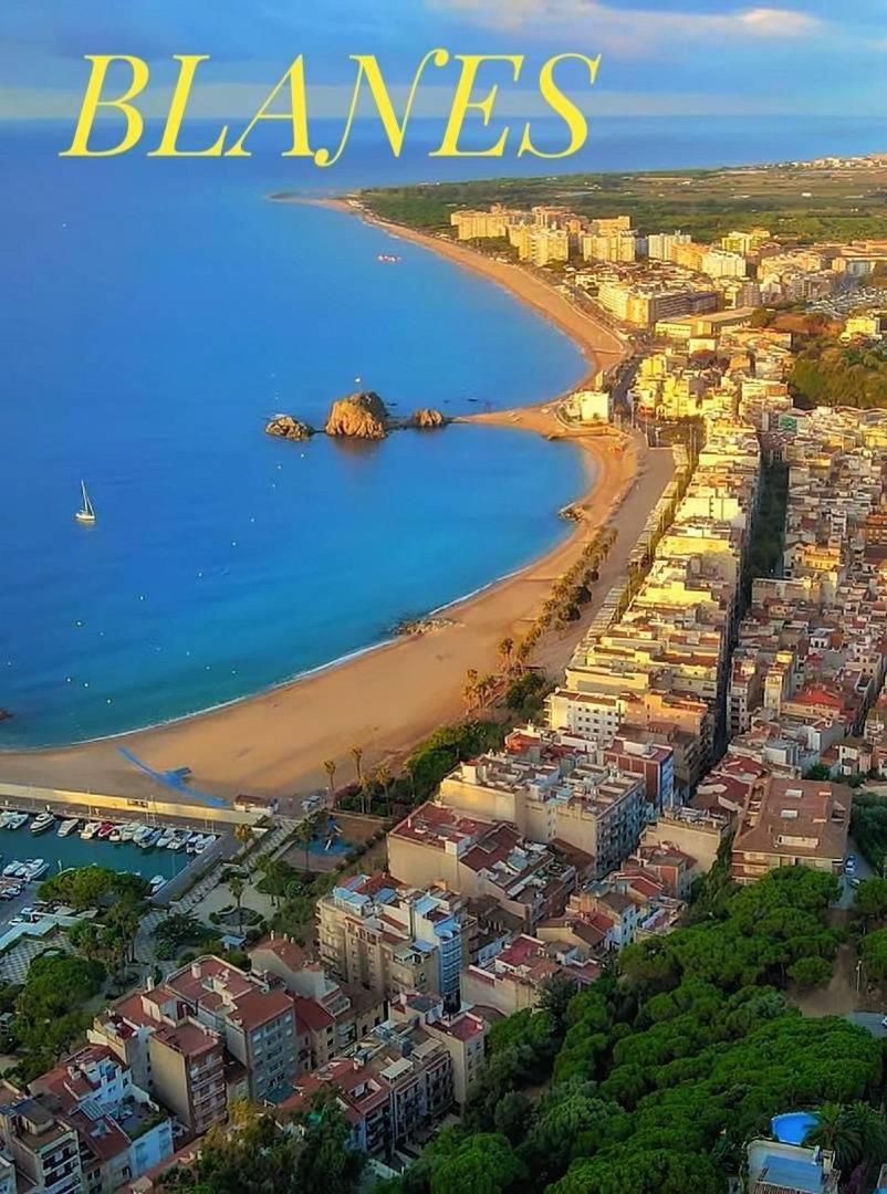 Estudio Con Impresionantes Vistas Al Mar Blanes Eksteriør billede