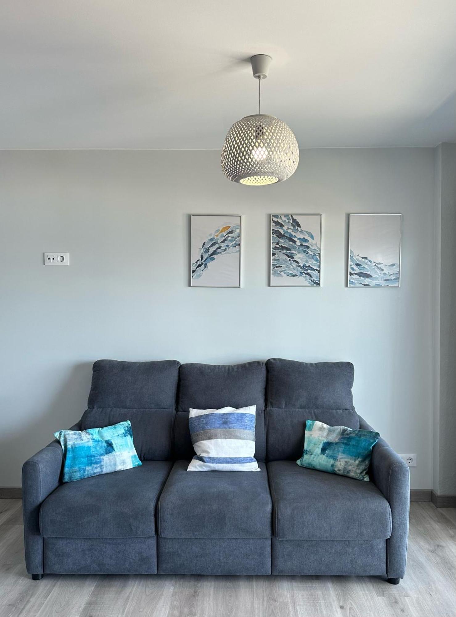 Estudio Con Impresionantes Vistas Al Mar Blanes Eksteriør billede